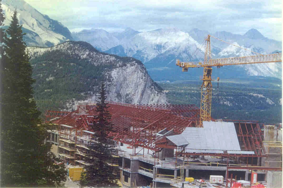 Rimrock Hotel steel, Banff
