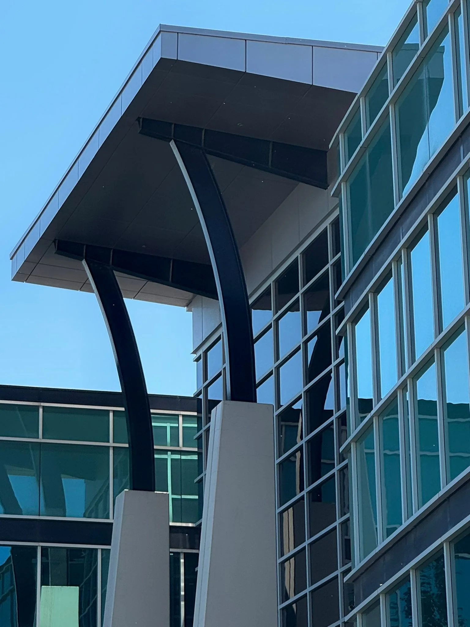 Architectural canopy support