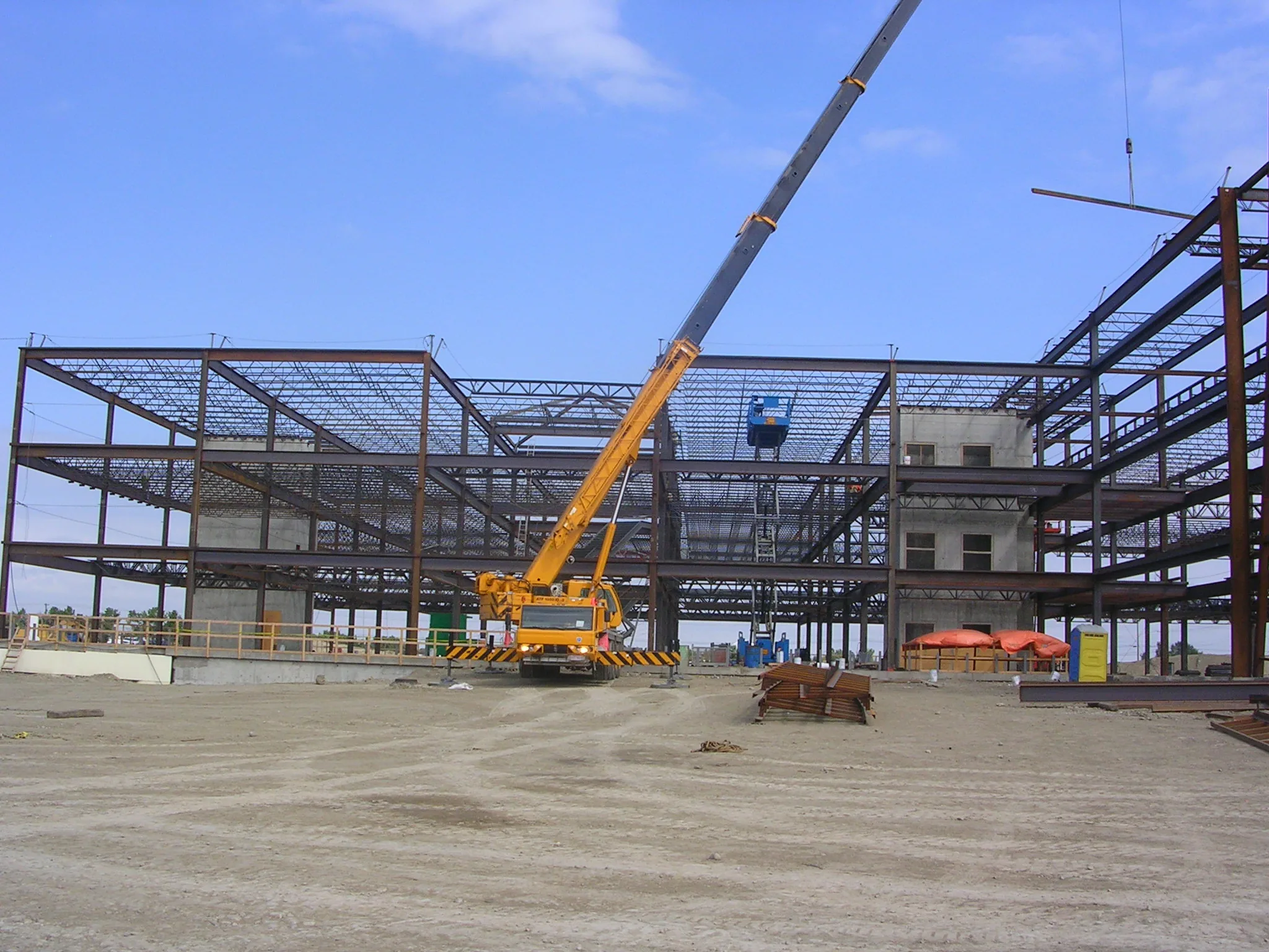 Structural steel erection, shop drawing to final erection